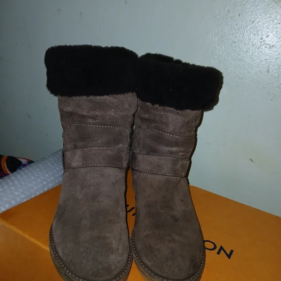 Authentiv Louis Vuitton Snowball Snow Boots/PreOwned/5 1/2-6 Good - Picture 14 of 17